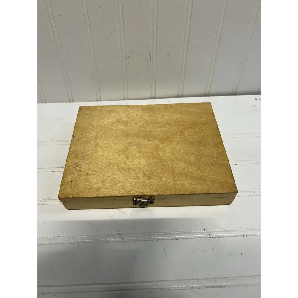 Drillbit Set With Wooden Case